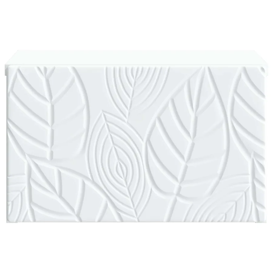 Cabinet de chevet mural Blanc 49 x 34,5 x 20 cm - 4
