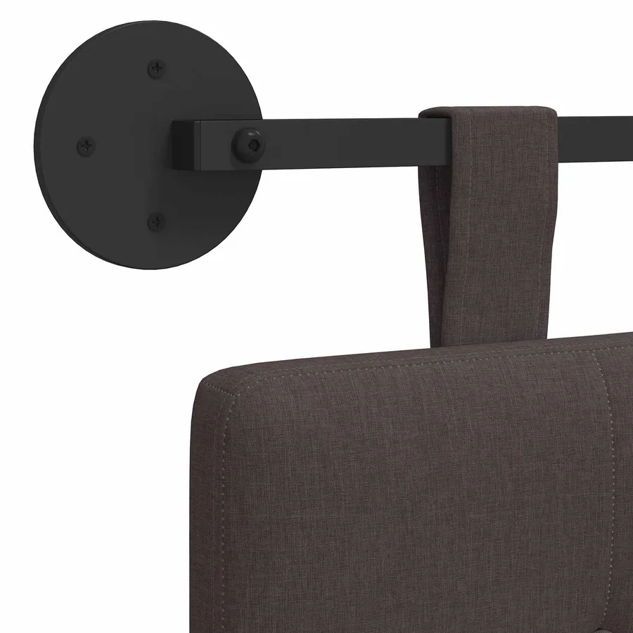 Tête de lit suspendue tissu - 9