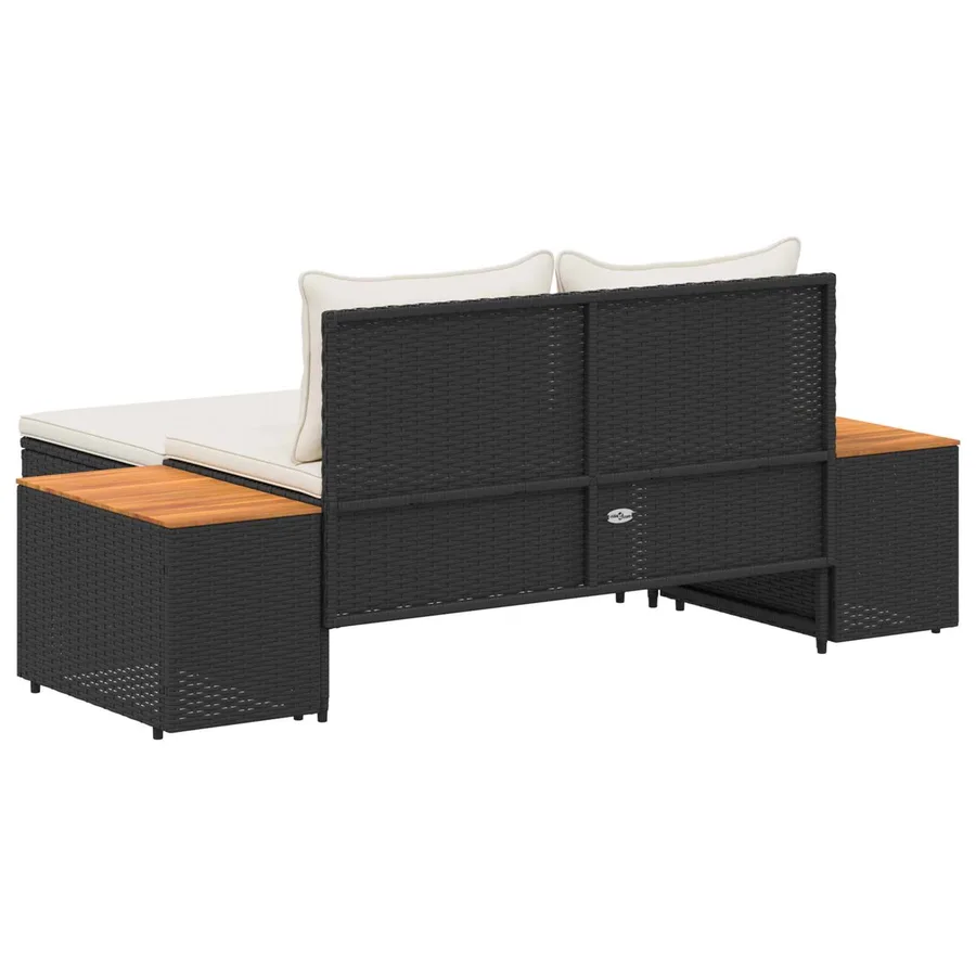 Ensemble de canapés d'extérieur 4 -Seater 4 pcs 55 x 30 x 39 cm - 8
