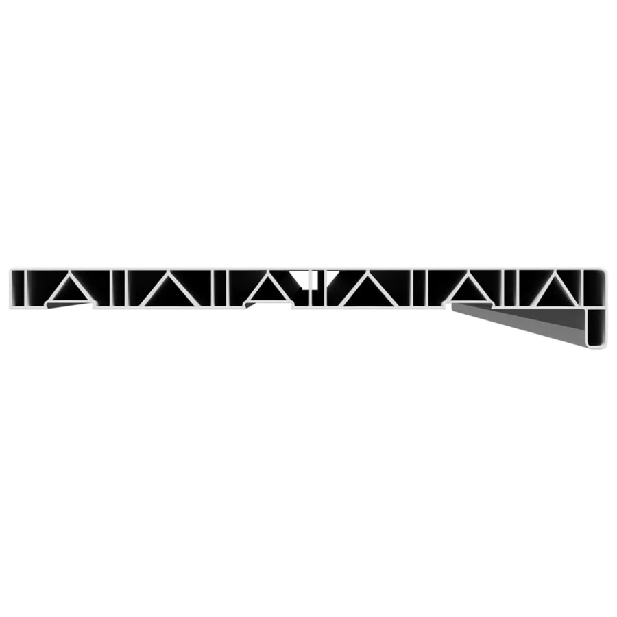 Appui de fenêtre Blanc 120 x 30 x 4,5 cm PVC - 4