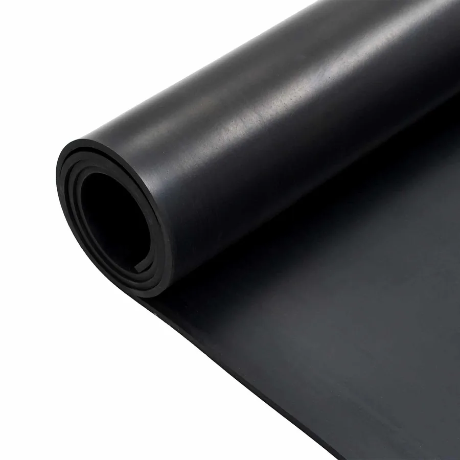 Tapis de sol Noir 1,2 x 2 m Caoutchouc - 3