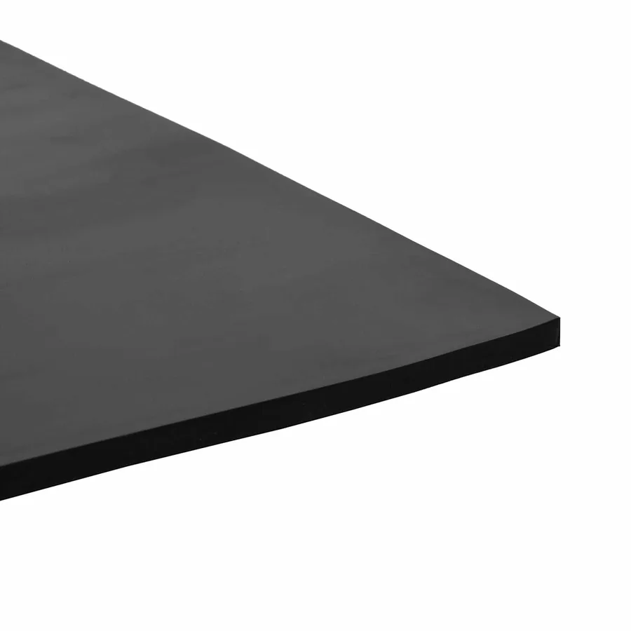 Tapis de sol Noir 1,2 x 2 m Caoutchouc - 4