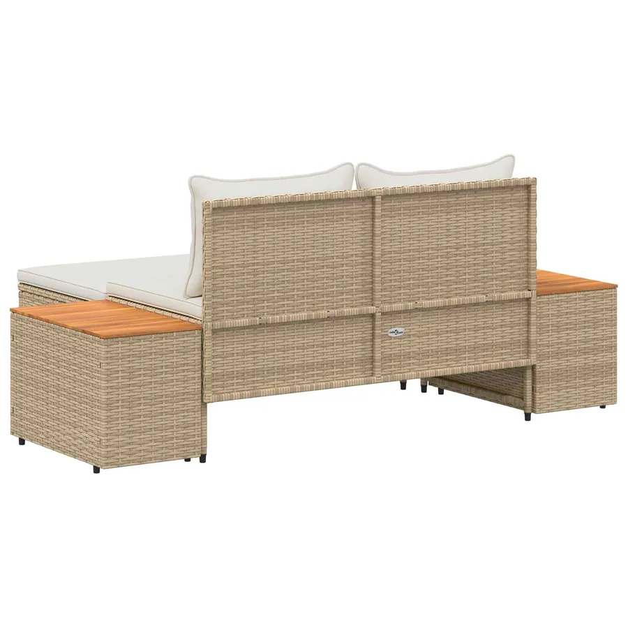 Ensemble de canapés d'extérieur 4 -Seater 4 pcs 55 x 30 x 39 cm - 10