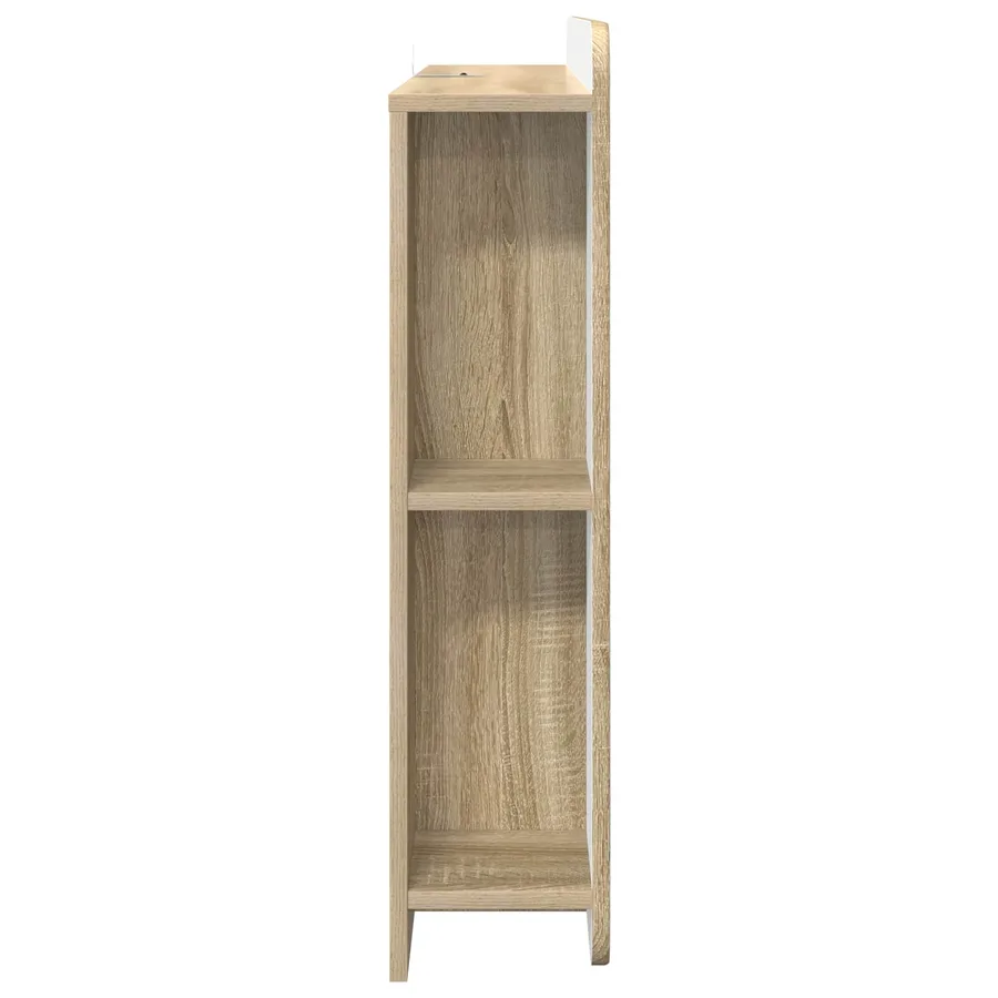 Cabinet de Tête de Lit Chêne Sonoma Bois d'ingénierie - 6