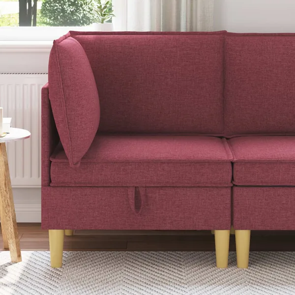 Sofa avec rangement Tissu