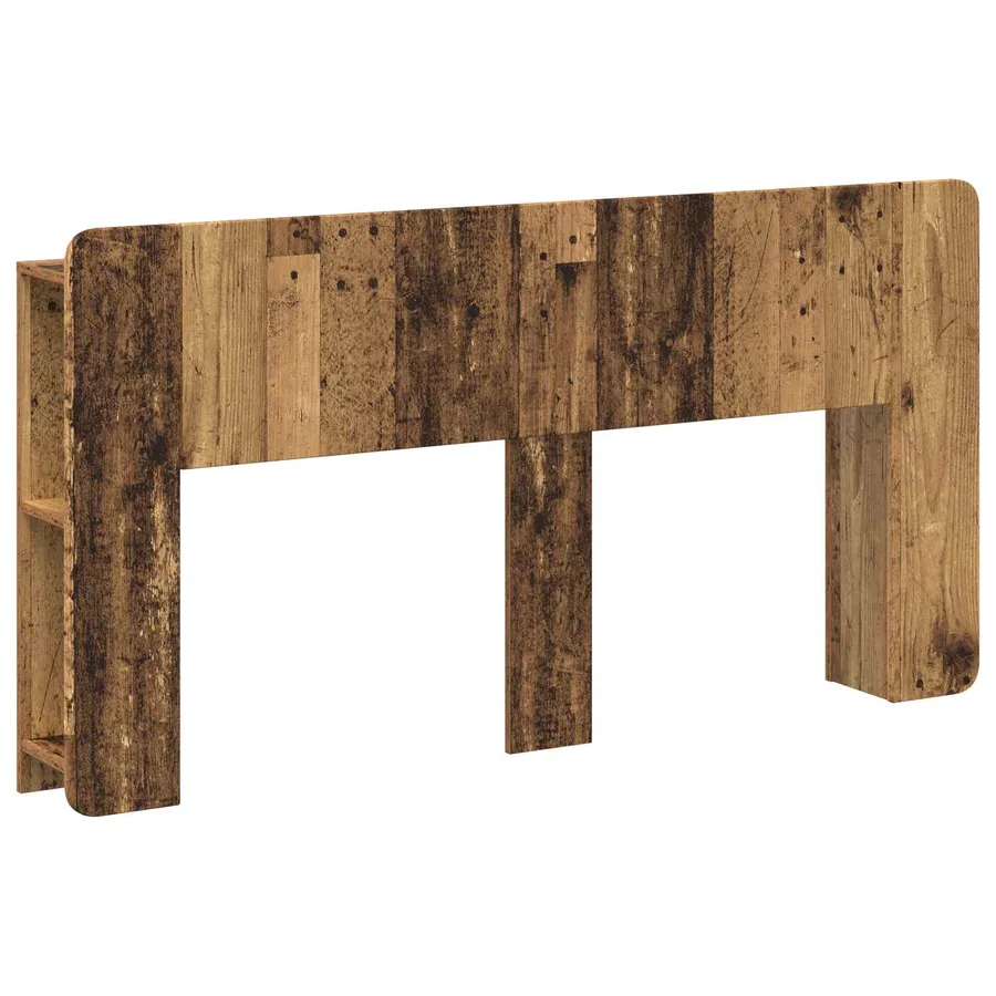 Cabinet de Tête de Lit Bois ancien Bois d'ingénierie - 2
