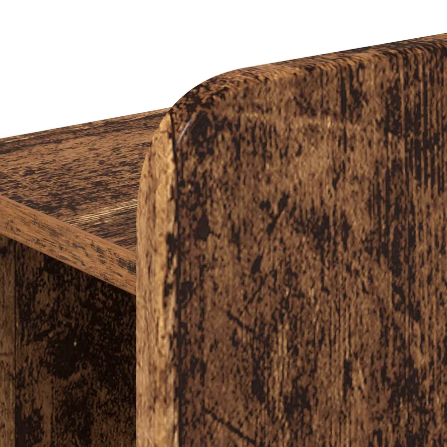 Cabinet de Tête de Lit Bois ancien Bois d'ingénierie - 8