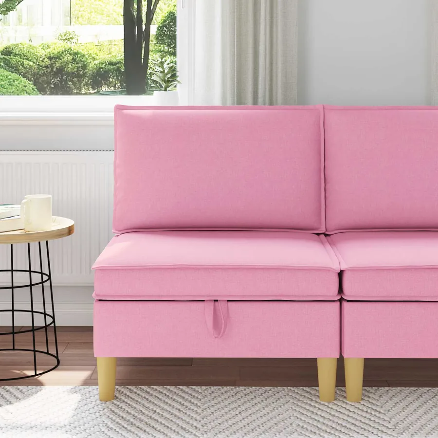 Sofa avec rangement Tissu