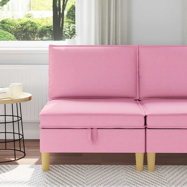 Sofa avec rangement Tissu