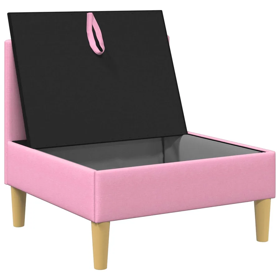 Sofa avec rangement Tissu - 4