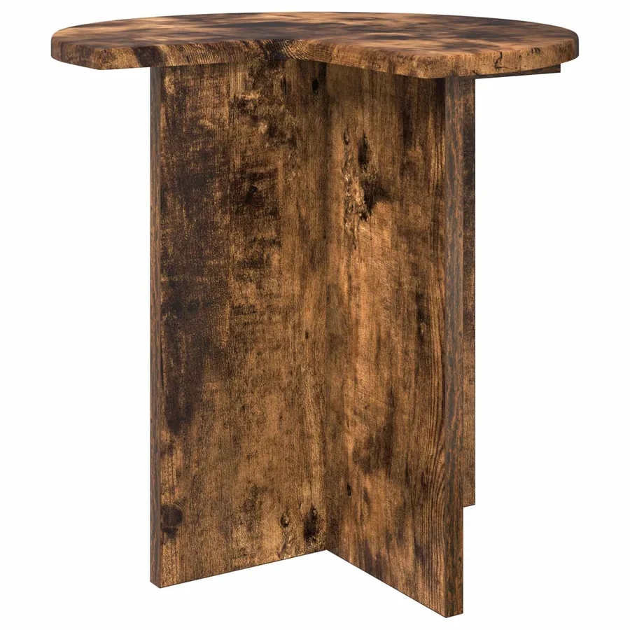 Table d'appoint Chêne fumé Ø 39 x 38 cm Bois d'ingénierie - 2