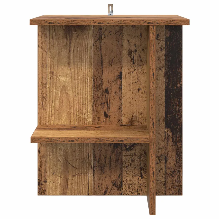 Table basse Bois ancien 40 x 30 x 49 cm Bois d'ingénierie - 4