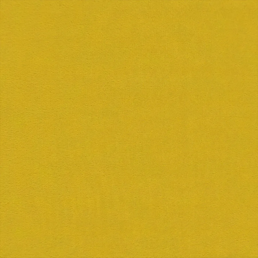 Sofa 3 places Jaune 198 x 83 x 95 cm Velours - 7