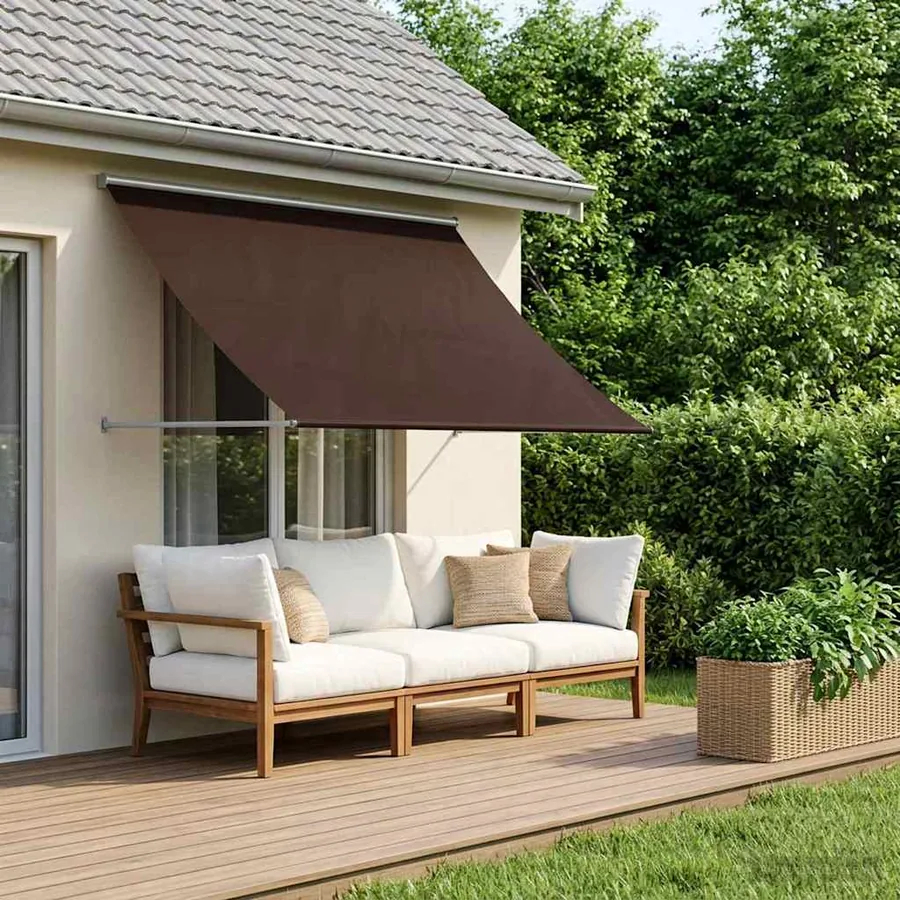 Auvent Marron 200 x 150 cm