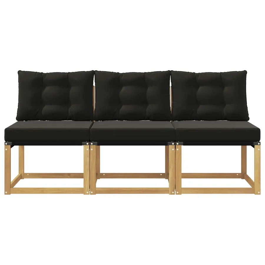 3 Pièce Sofa de milieu extérieur - 4
