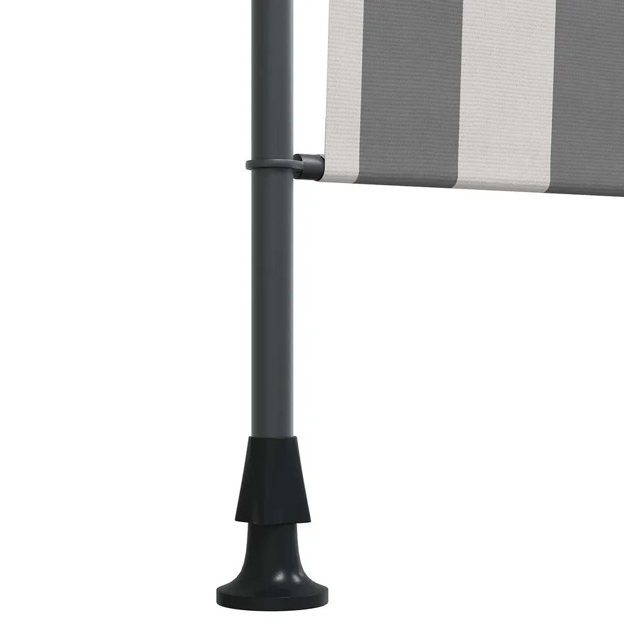 Store Roulant Extérieur Anthracite et blanc 120 x 270 cm - 5