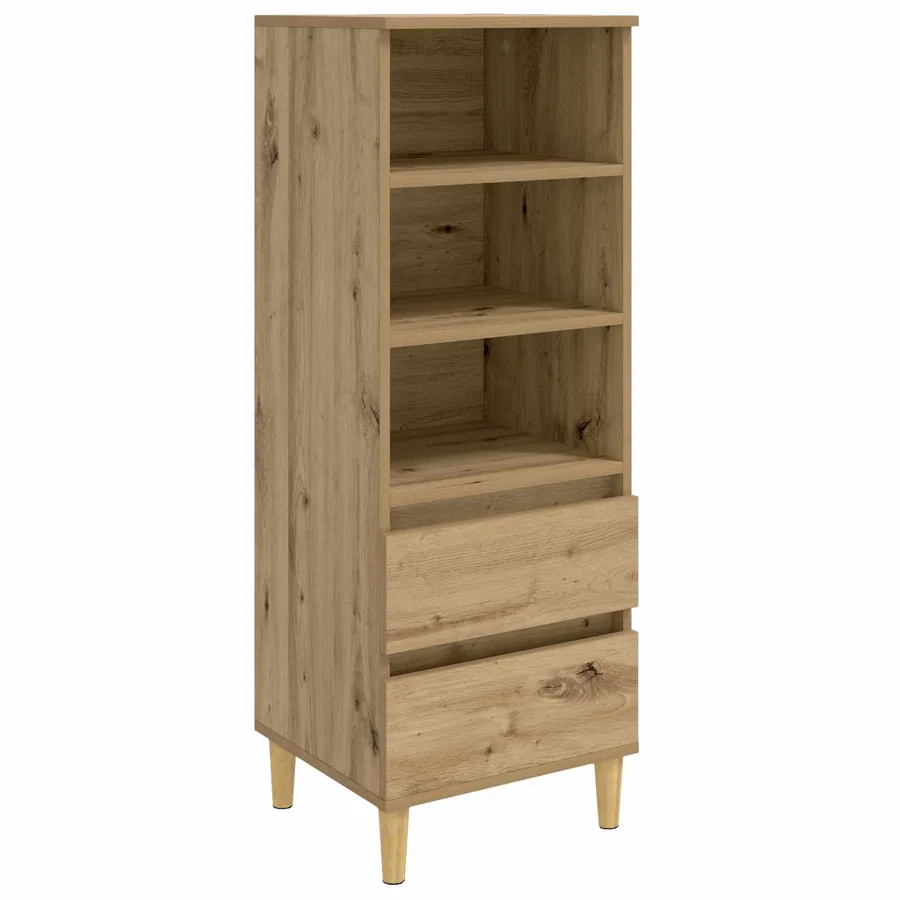 Haut Armoire Chêne artisanal 40 x 36 x 110 cm Bois d'ingénierie