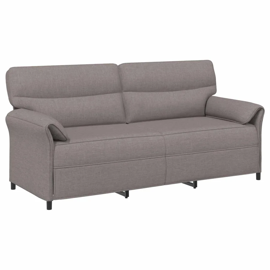 Canapé 100% polyester, cadre en métal, MDF, Contreplaqué - 2