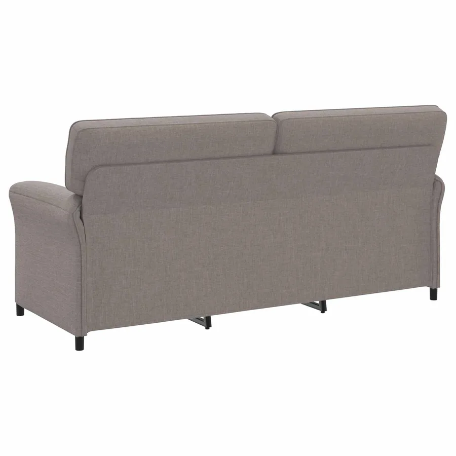 Canapé 100% polyester, cadre en métal, MDF, Contreplaqué - 5