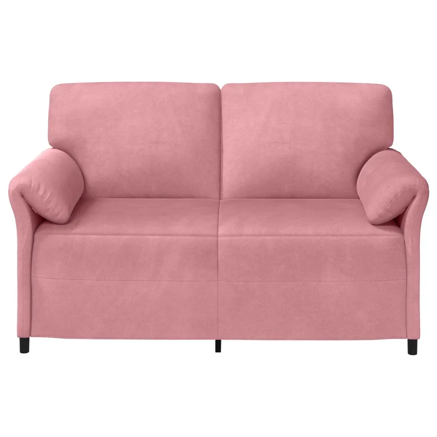 Sofa 2 places Rose 158 x 83 x 95 cm Velours - 3
