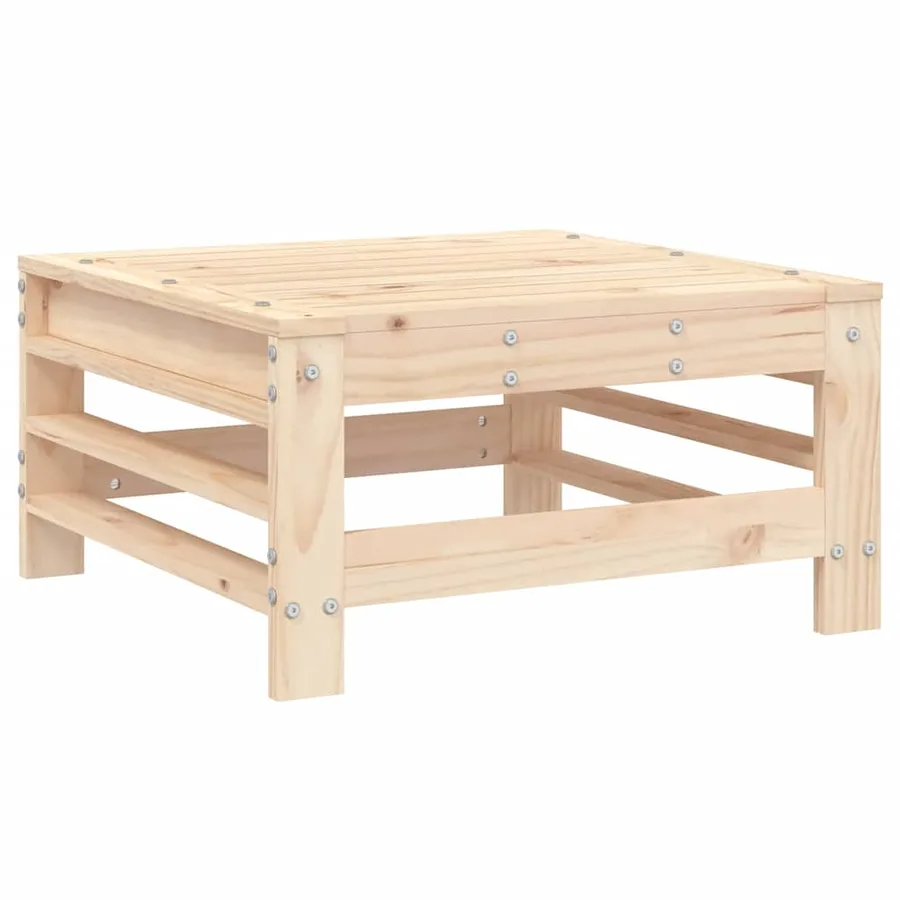 Salon de jardin 5 pcs bois massif de pin - 5