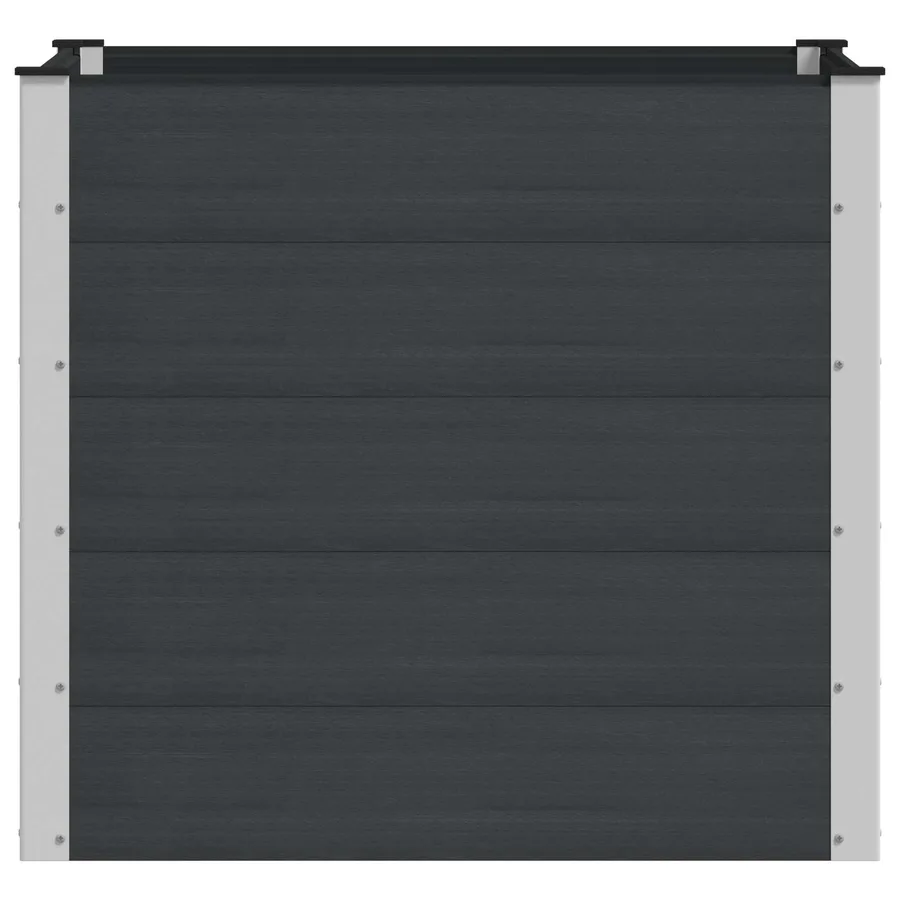 Jardinière surélevée Noir 100 x 100 x 91 cm - 3