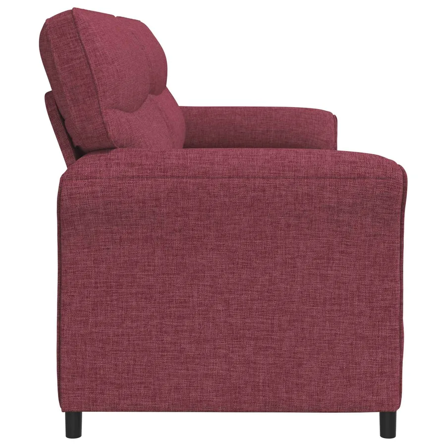 Canapé 100% polyester, cadre en métal, MDF, Contreplaqué - 4