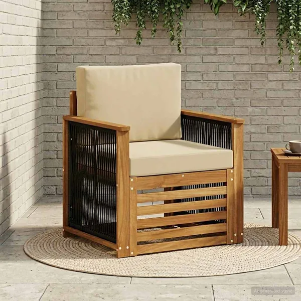 Sofa de milieu extérieur Naturel