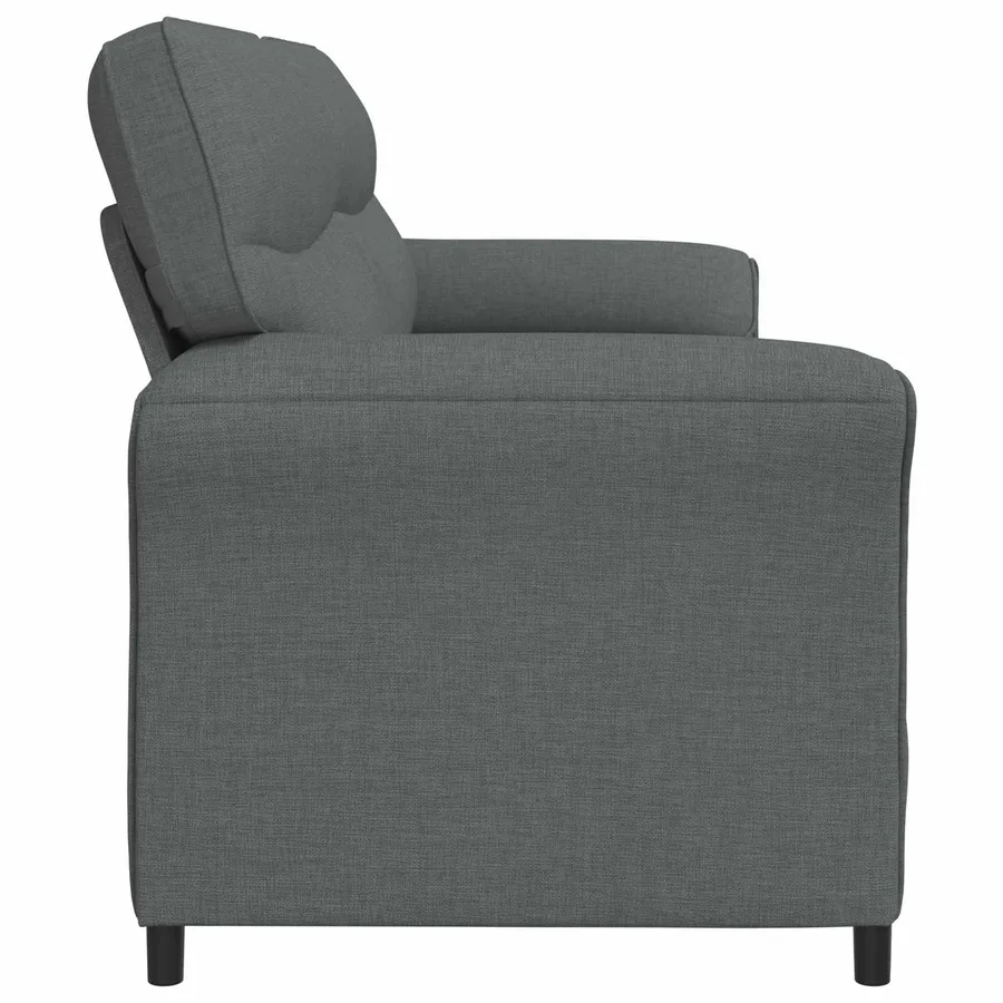 Canapé 100% polyester, cadre en métal, MDF, Contreplaqué - 4