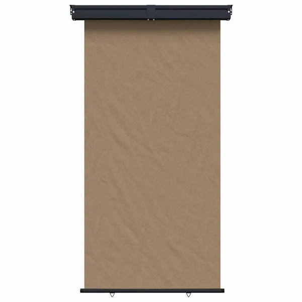 Store latéral de balcon 140 x 250 cm 100% polyester fer acier