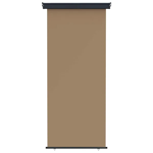 Store latéral de balcon 100 x 250 cm 100% polyester fer acier