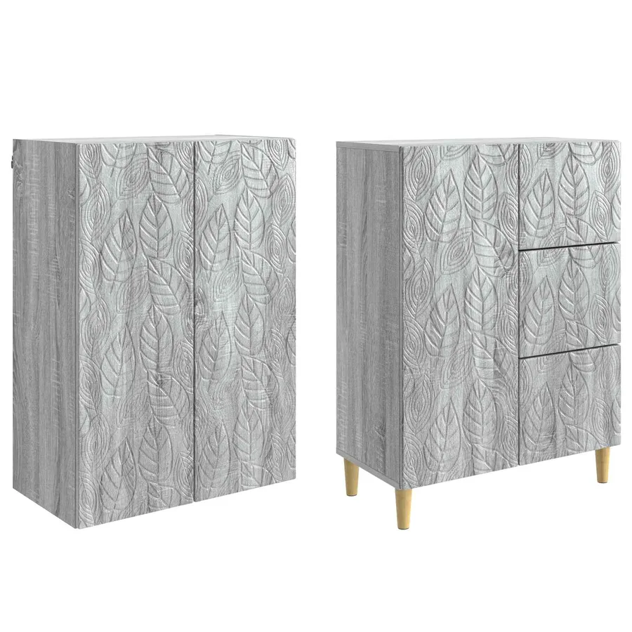 Ensemble de meubles 2 pcs Gris - 4