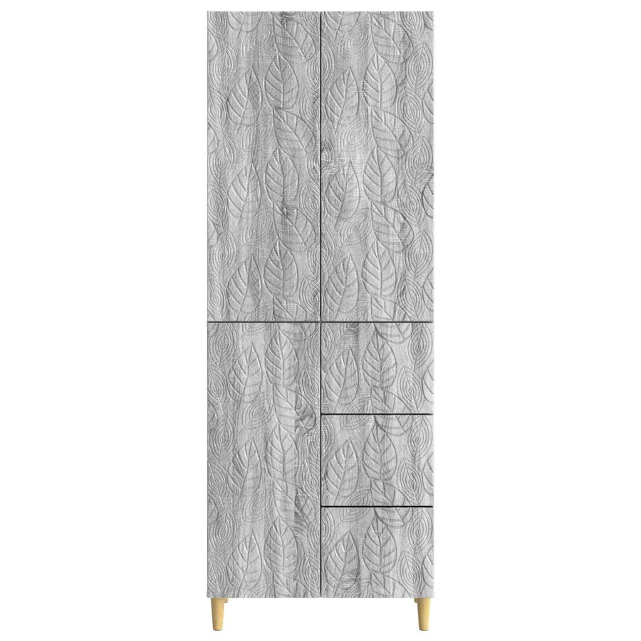 Ensemble de meubles 2 pcs Gris - 5