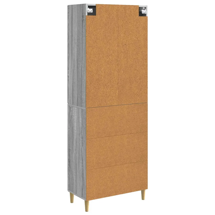 Ensemble de meubles 2 pcs Gris - 7