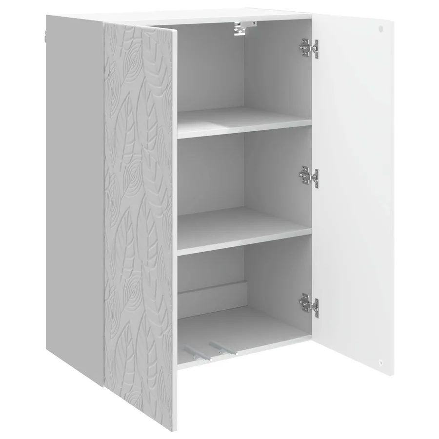 Armoire Murale Blanc brillant 66 x 34,5 x 90 cm - 3