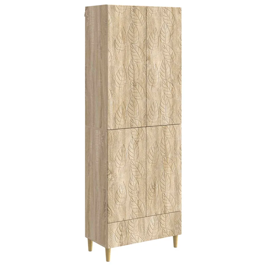 Ensemble de Meubles 2 pcs Chêne Sonoma Bois d'ingénierie - 2
