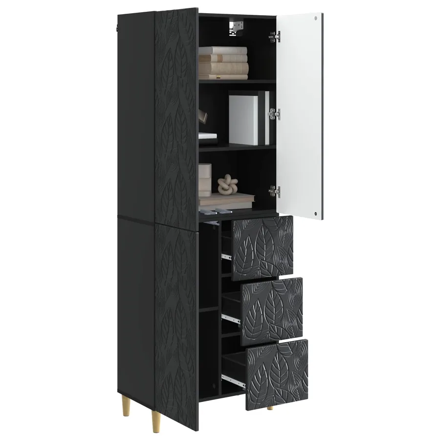 Ensemble de meubles 2 pcs Noir - 3