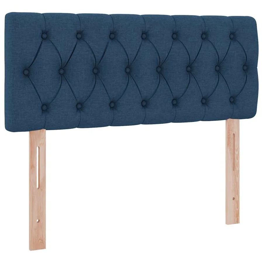 Lit avec rangement et matelas avec matelas Bleu 120 x 190 cm - 9