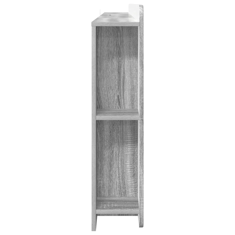 Cabinet de Tête de Lit Sonoma gris Bois d’ingénierie - 6