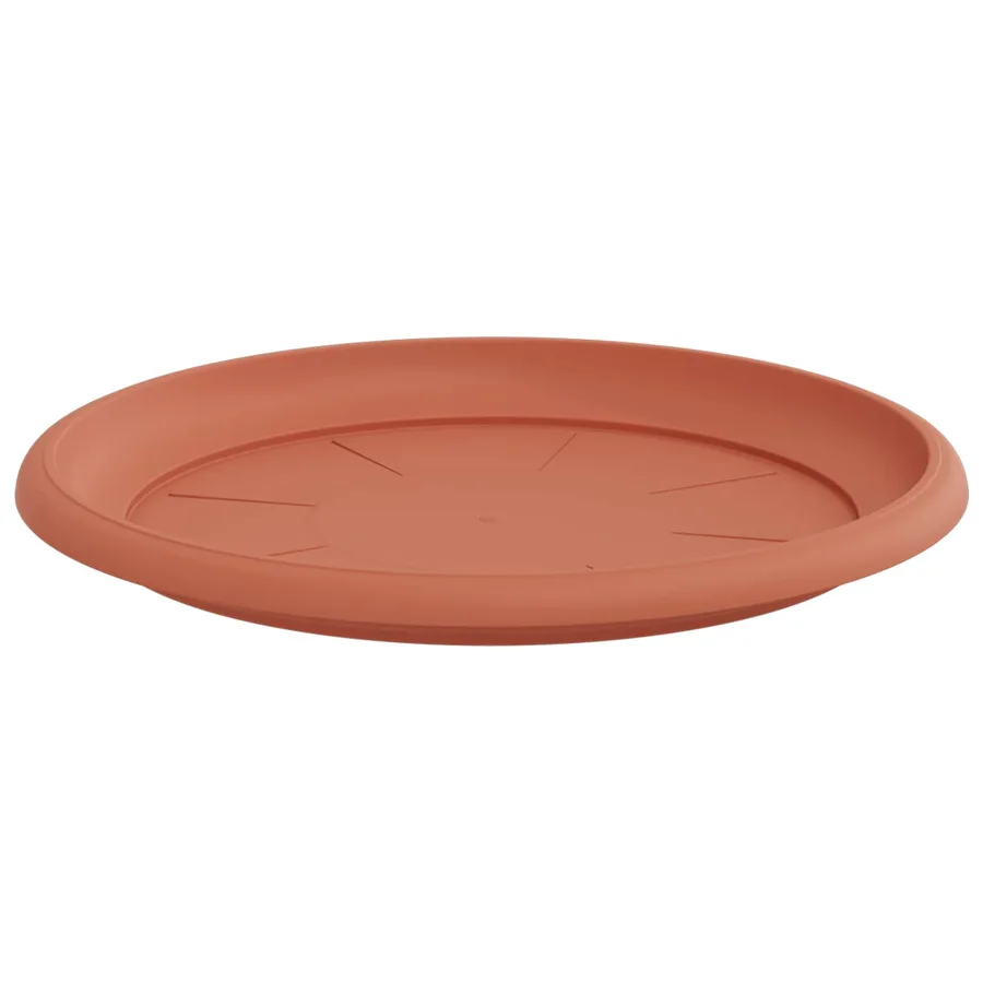 Pots de plantes 24 pcs Rouge brique Ø 39 x 32 cm Plastique - 7