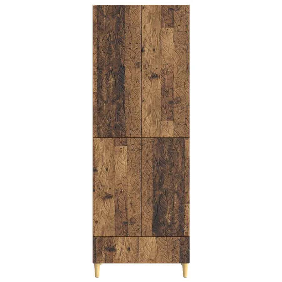 Ensemble de Meubles 2 pcs Bois ancien Bois d'ingénierie - 5