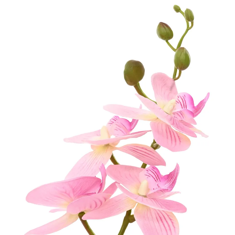 Plante orchidée artificielle avec pot Rose 45 x 15 x 65 cm - 4