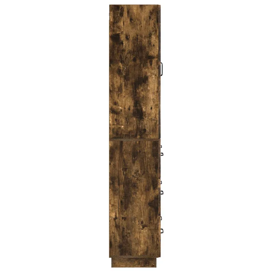Ensemble de Meubles 2 pcs Chêne fumé 66 x 34,5 x 87 cm - 6