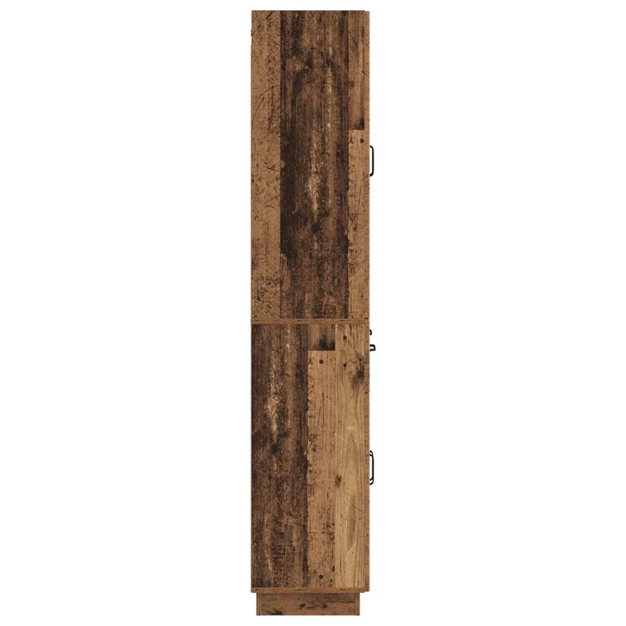 Ensemble de Meubles 2 pcs Bois ancien Bois d'ingénierie - 6