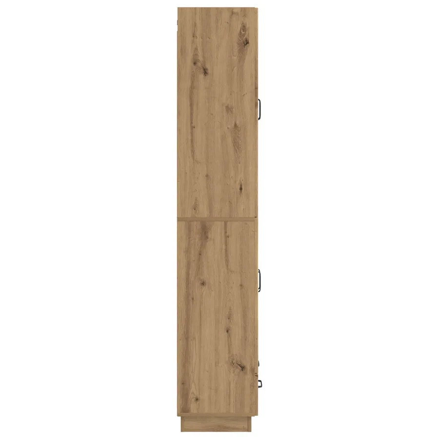Ensemble de Meubles 2 pc Chêne artisanal Bois d'ingénierie - 6