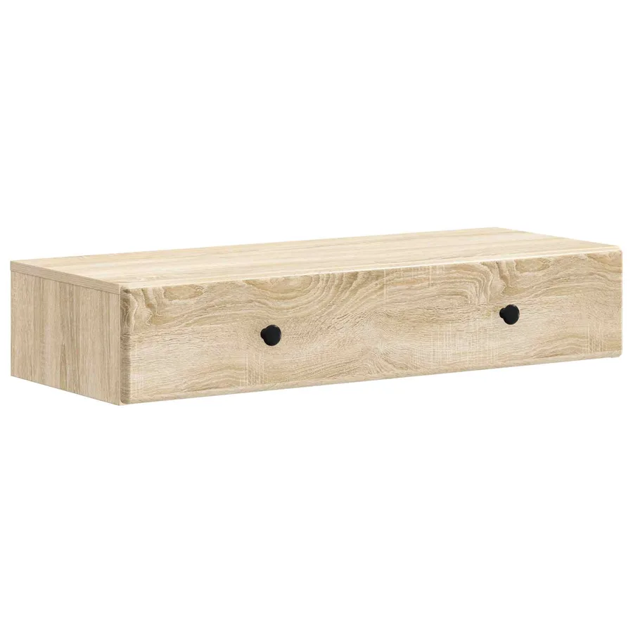 Table d'appoint murale Chêne Sonoma 87,5 x 34,5 x 17 cm - 2