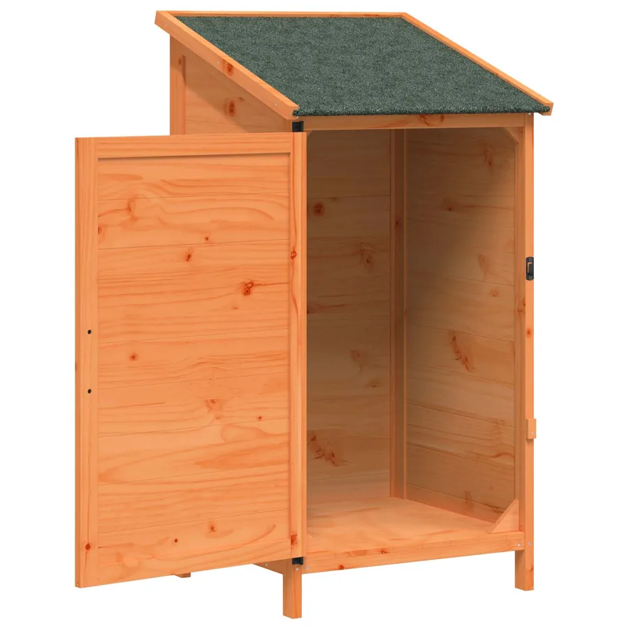 Abri de jardin Marron 59,5 x 56 x 113,5 cm Bois de Sapin Massif - 4