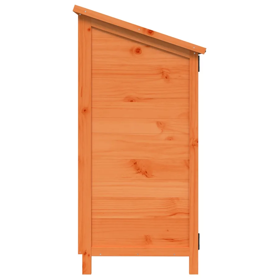 Abri de jardin Marron 59,5 x 56 x 113,5 cm Bois de Sapin Massif - 6
