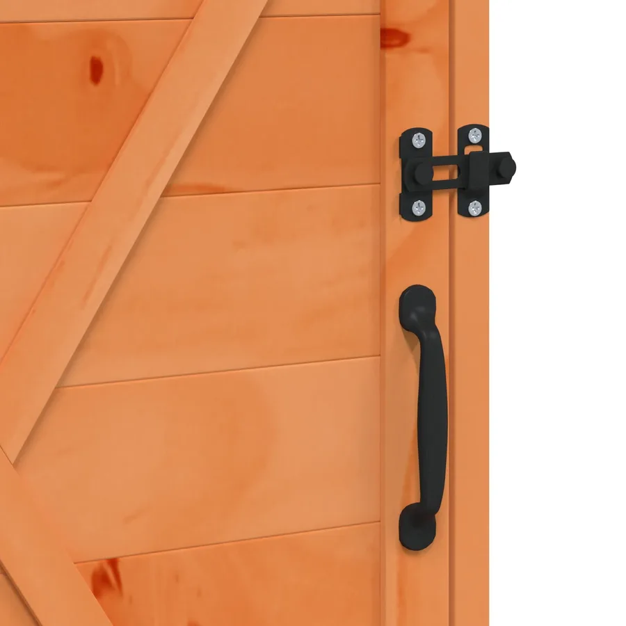 Abri de jardin Marron 59,5 x 56 x 113,5 cm Bois de Sapin Massif - 9