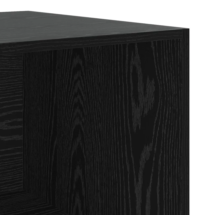 Armoire Chêne noir 100 x 50 x 200 cm Bois d'ingénierie - 7